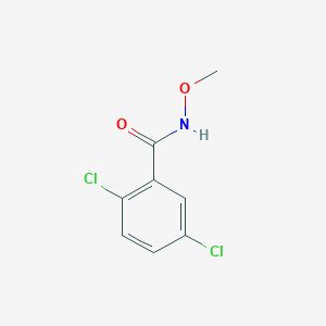 molecular formula C8H7Cl2NO2 B3089880 2,5-dichloro-N-methoxybenzamide CAS No. 1201935-41-2