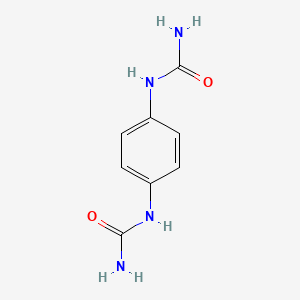 molecular formula C8H10N4O2 B3090061 1,1'-(1,4-Phenylene)diurea CAS No. 1205-90-9