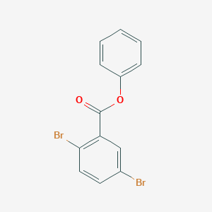 molecular formula C13H8Br2O2 B309071 Phenyl 2,5-dibromobenzoate 