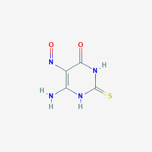 4-Amino-6-hydroxy-2-mercapto-5-nitrosopyrimidine