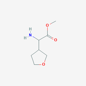 Methyl 2-amino-2-(oxolan-3-yl)acetate