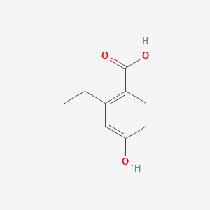molecular formula C10H12O3 B3093373 4-Hydroxy-2-isopropylbenzoic acid CAS No. 1243289-51-1