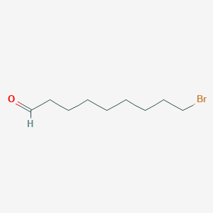 molecular formula C9H17BrO B3093410 9-Bromononanal CAS No. 124388-97-2