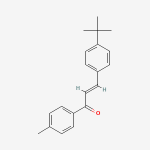 (2E)-3-(4-tert-Butylphenyl)-1-(4-methylphenyl)prop-2-en-1-one