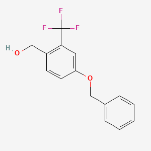 4-Benzyloxy-2-(trifluoromethyl)benzayl alcohol
