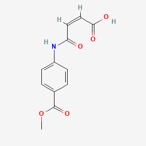 (2Z)-3-{N-[4-(methoxycarbonyl)phenyl]carbamoyl}prop-2-enoic acid