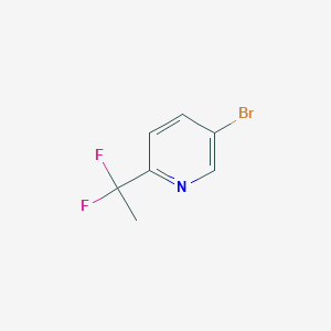 5-Bromo-2-(1,1-difluoroethyl)pyridine