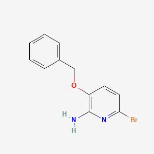 3-(Benzyloxy)-6-bromopyridin-2-amine