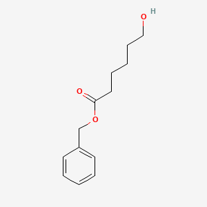 molecular formula C13H18O3 B3094507 Benzyl 6-hydroxyhexanoate CAS No. 125878-06-0