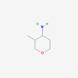 B3095477 3-methyltetrahydro-2H-pyran-4-amine CAS No. 1263378-30-8