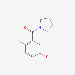 1-(5-Fluoro-2-iodobenzoyl)pyrrolidine