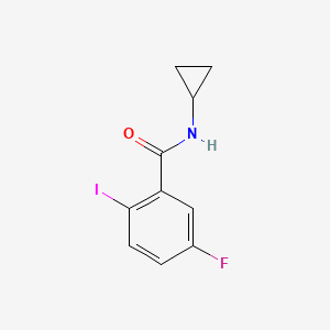 N-cyclopropyl-5-fluoro-2-iodobenzamide