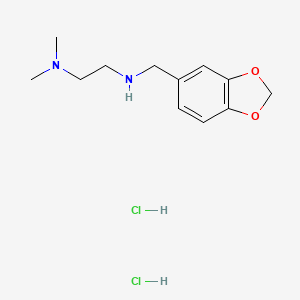 (2H-1,3-benzodioxol-5-ylmethyl)[2-(dimethylamino)ethyl]amine dihydrochloride