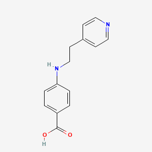 4-((2-(Pyridin-4-yl)ethyl)amino)benzoic acid