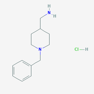 (1-Benzylpiperidin-4-yl)methanamine hydrochloride