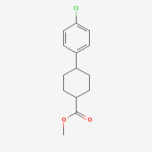 Methyl trans-4-(4-chlorophenyl)cyclohexanecarboxylate