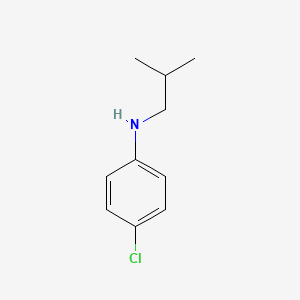 B3096497 (4-Chlorophenyl)isobutylamine CAS No. 128479-43-6
