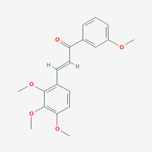 (2E)-1-(3-Methoxyphenyl)-3-(2,3,4-trimethoxyphenyl)prop-2-en-1-one