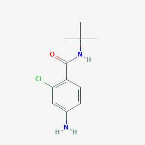 4-amino-N-tert-butyl-2-chlorobenzamide