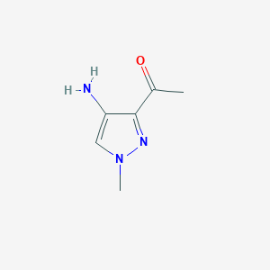 1-(4-Amino-1-methyl-1H-pyrazol-3-yl)ethanone
