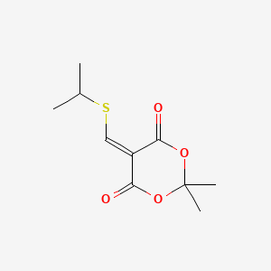 5-((Isopropylsulfanyl)methylene)-2,2-dimethyl-1,3-dioxane-4,6-dione