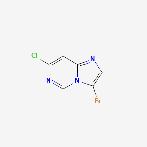 3-Bromo-7-chloroimidazo[1,2-c]pyrimidine