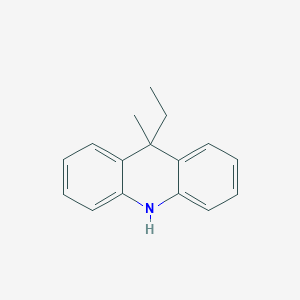 molecular formula C16H17N B3096865 9-Ethyl-9-methyl-9,10-dihydroacridine CAS No. 1290129-47-3