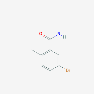 molecular formula C9H10BrNO B3096889 5-bromo-N,2-dimethylbenzamide CAS No. 1290634-39-7