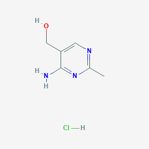 (4-Amino-2-methylpyrimidin-5-yl)methanol hydrochloride