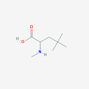 B3097363 4,4-Dimethyl-2-(methylamino)pentanoic acid CAS No. 1310079-62-9