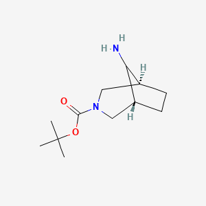 Tert-butyl anti-8-amino-3-azabicyclo[3.2.1]octane-3-carboxylate