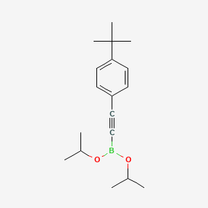 2-(4-tert-Butylphenyl)acetylene-1-boronic acid diisopropylester