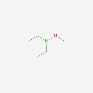molecular formula C5H13BO B030974 Diethylmethoxyborane CAS No. 7397-46-8