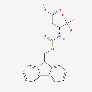 (R)-Fmoc-3-amino-4,4,4-trifluoro-butyric acid