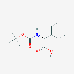 B3097437 (R)-Boc-2-amino-3-ethyl-pentanoic acid CAS No. 1310680-39-7