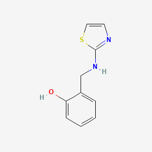 B3097737 2-((Thiazol-2-ylamino)methyl)phenol CAS No. 13159-88-1