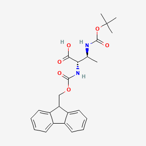 molecular formula C24H28N2O6 B3097768 Fmoc-ss-dab(3-boc)-oh CAS No. 131669-43-7