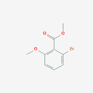 molecular formula C9H9BrO3 B030978 Methyl 2-bromo-6-methoxybenzoate CAS No. 31786-46-6