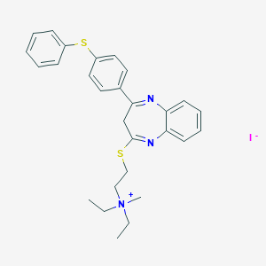 molecular formula C28H32IN3S2 B030980 Tibezonium Iodide CAS No. 54663-47-7