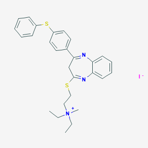 molecular formula C28H32IN3S2 B030980 Tibezonium iodide CAS No. 54663-47-7