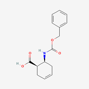 molecular formula C15H17NO4 B3098103 Z-1,2-CIS-ACHEC-OH CAS No. 1329602-69-8