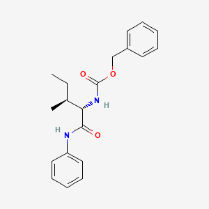 molecular formula C20H24N2O3 B3098631 Phenyl L-Z-Isoleucinamide CAS No. 134015-93-3