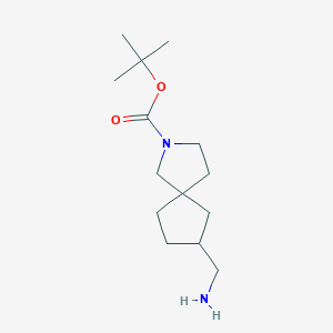tert-Butyl 7-(aminomethyl)-2-azaspiro[4.4]nonane-2-carboxylate