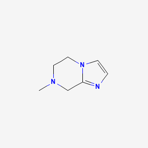 7-Methyl-5,6,7,8-tetrahydro-imidazo[1,2-a]pyrazine
