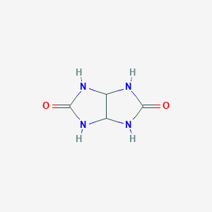 molecular formula C4H6N4O2 B030988 乙二脲 CAS No. 496-46-8