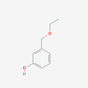 molecular formula C9H12O2 B3098840 3-(Ethoxymethyl)phenol CAS No. 1344701-86-5