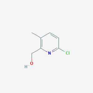 B3099245 2-Pyridinemethanol, 6-chloro-3-methyl- CAS No. 1352893-07-2