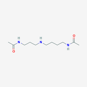 molecular formula C11H23N3O2 B030999 N-[4-(3-acetamidopropylamino)butyl]acetamide CAS No. 82414-35-5