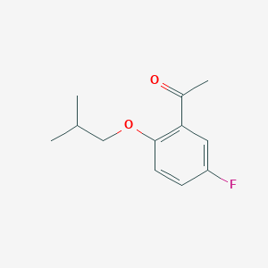 1-(5-Fluoro-2-isobutoxyphenyl)ethanone