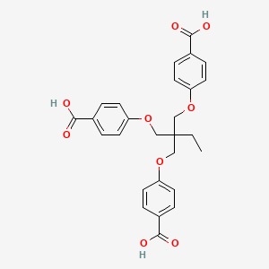 4,4'-[[2-[(4-Carboxyphenoxy)methyl]-2-ethyl-1,3-propanediyl]bis(oxy)]bis-Benzoic acid